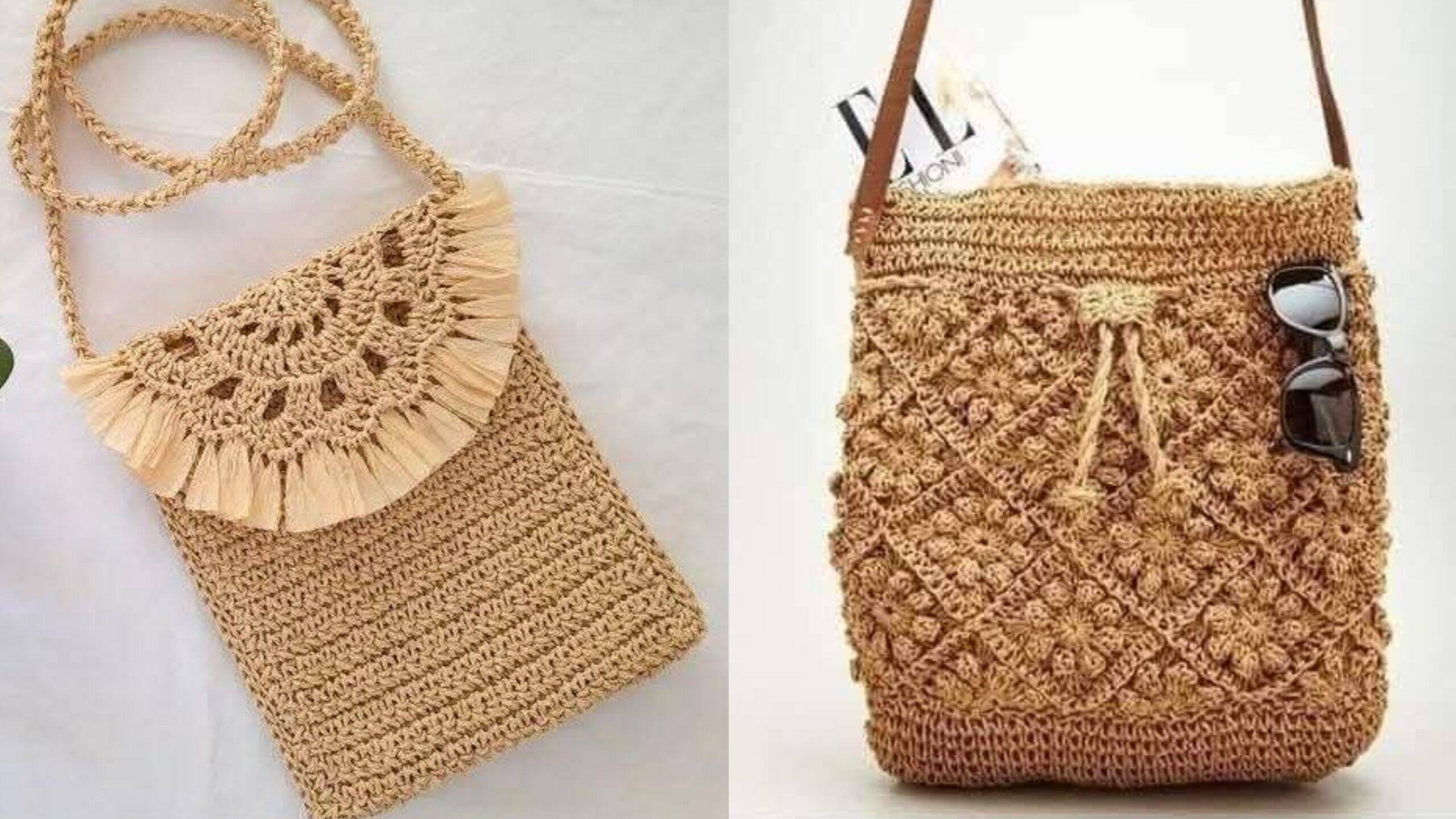 Você Precisa Ver Estas Bolsas de Crochê Boho que Estão Bombando!
