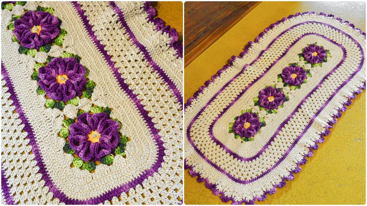 Tapete de Crochê Videira: Decore Sua Casa com Essa Peça!