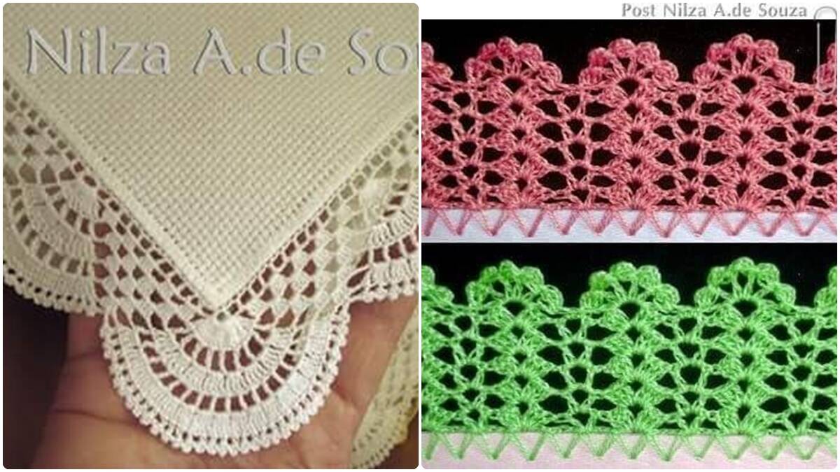 Bicos de Crochê Elegantes: Sofisticação em Cada Detalhe!