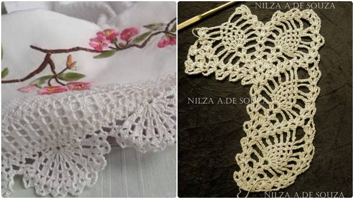 Bicos de Crochê: Acabamentos Sofisticados para suas Peças!
