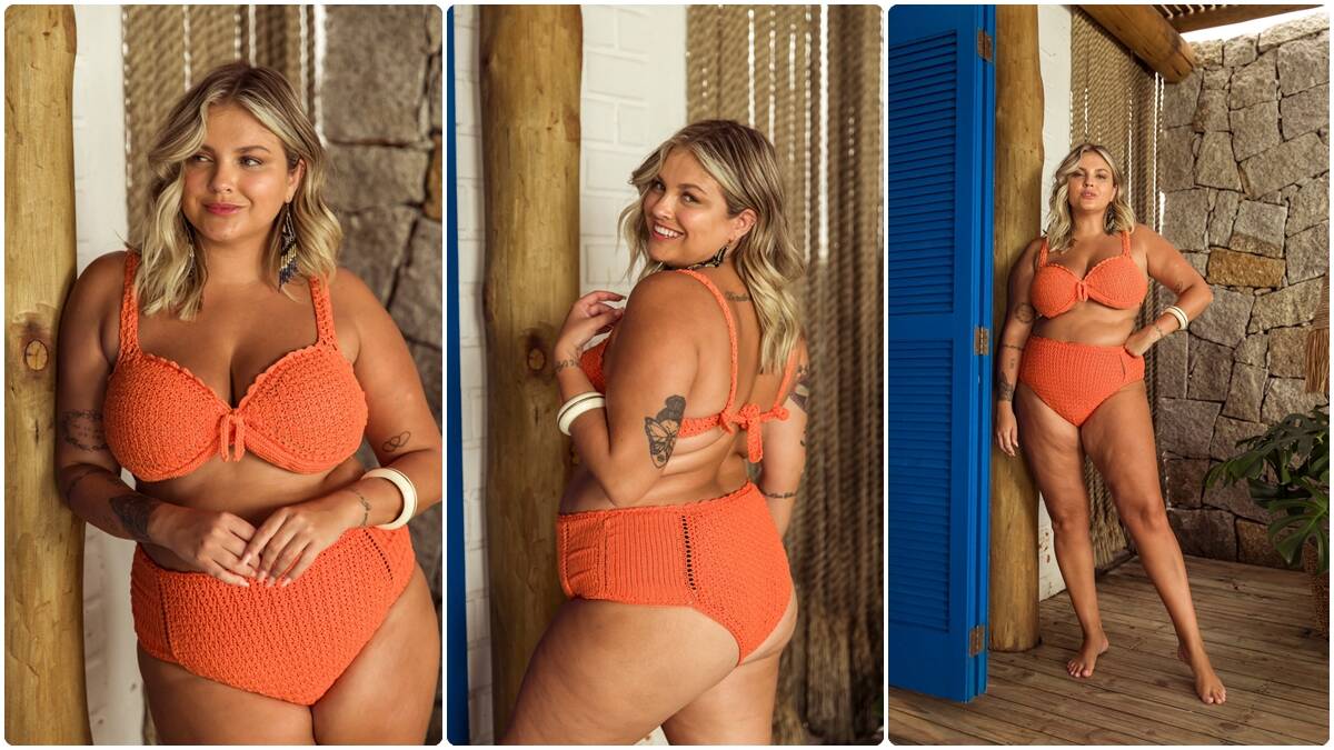 Biquíni de Crochê Hot Pants: Guia Completo com Gráficos!