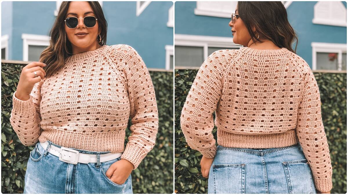 Blusa de Crochê Chantilly: Crie Essa Peça Linda e Charmosa!