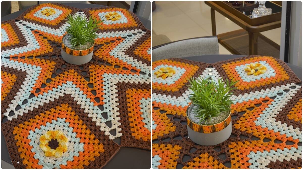 Centro de Mesa em Crochê Estrela: Um Guia Completo!