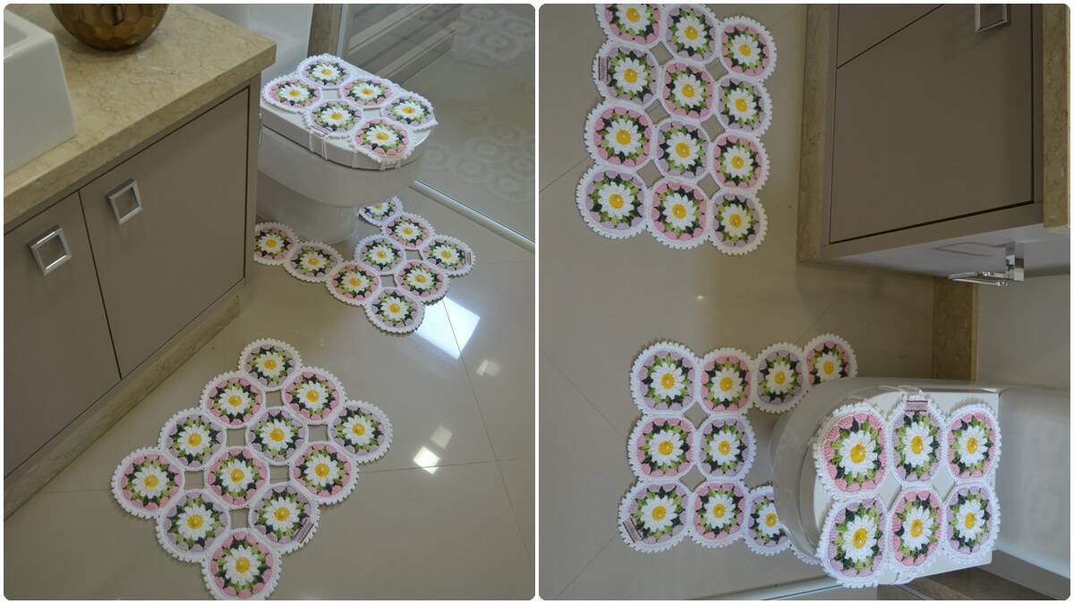 Jogo de Banheiro em Crochê Merengue: Guia Completo!