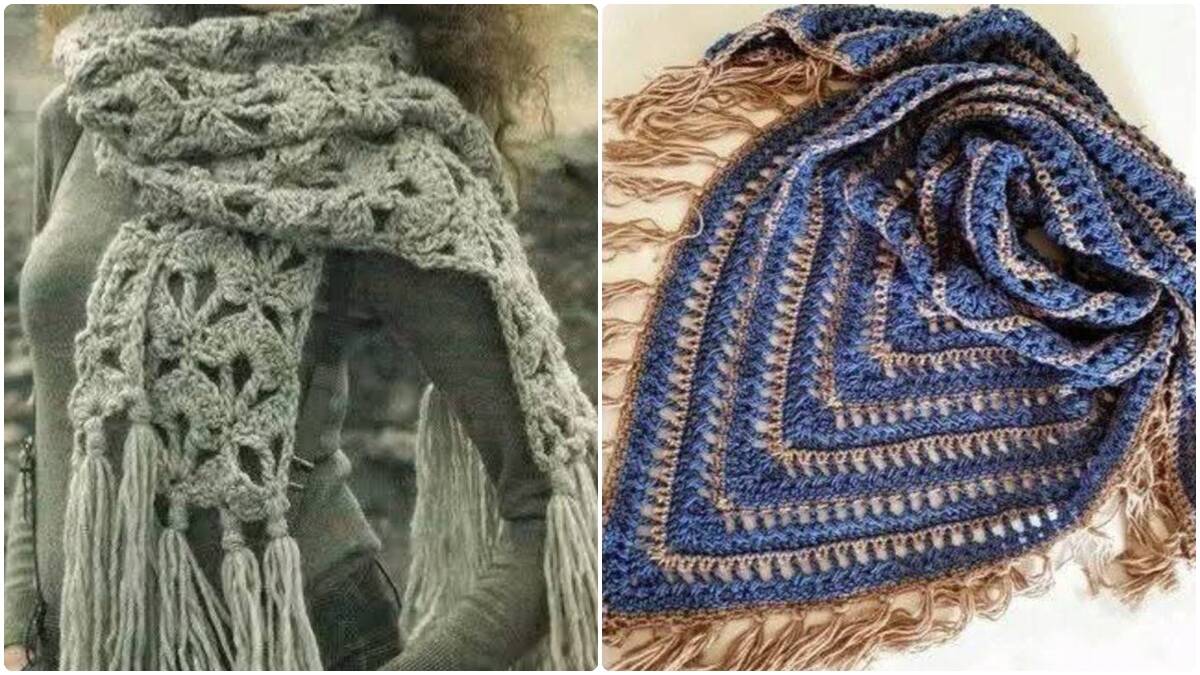 Pontos de Crochê Diferentes para Cachecóis e Lenços: Estilo e Conforto!