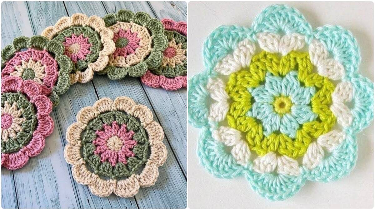 Porta-Copos de Crochê: Praticidade e Charme na Sua Mesa!