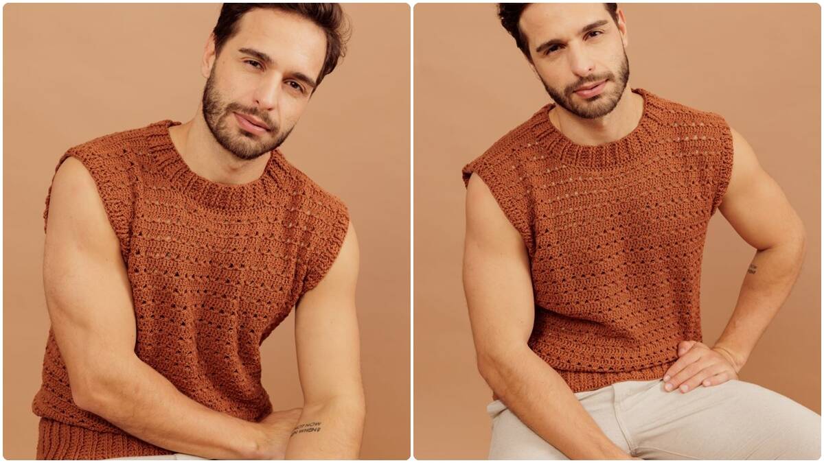 Regata de Crochê Mogno: Crie Esse Modelo Lindo e Elegante!