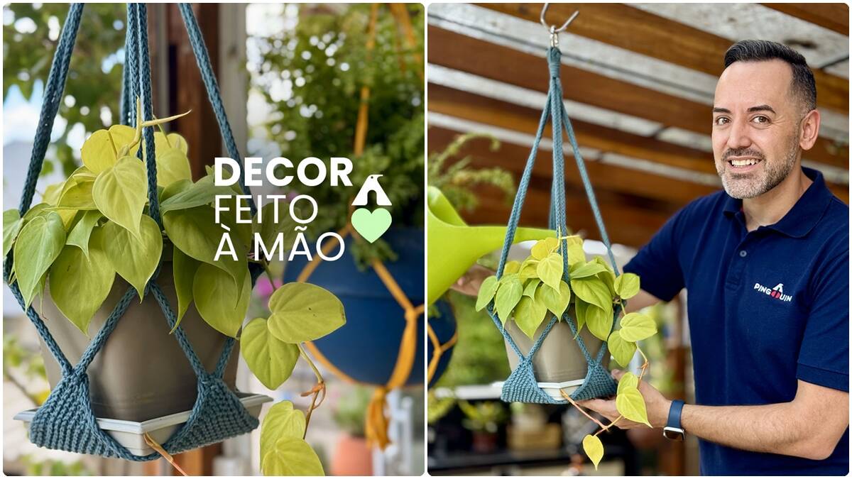 Suporte de Plantas em Tricô: Aprenda a Criar o Seu!