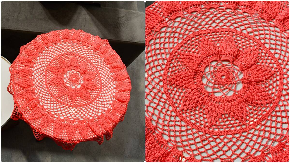 Toalha de Mesa em Crochê Diversão: Aprenda a Fazer a Sua!