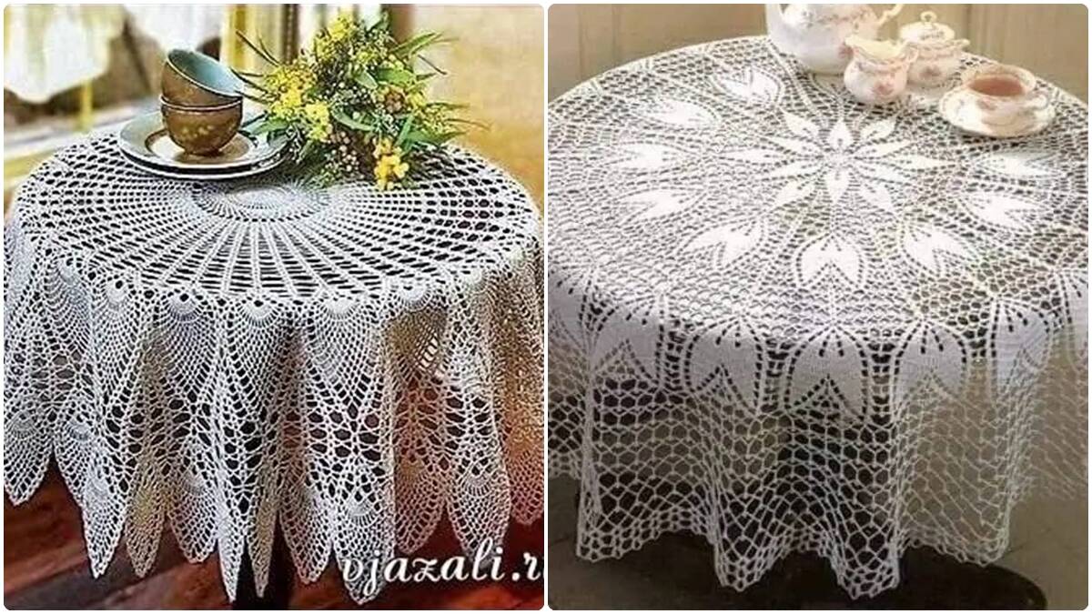 Toalhas de Mesa em Crochê: Arte, Beleza e Tradição!