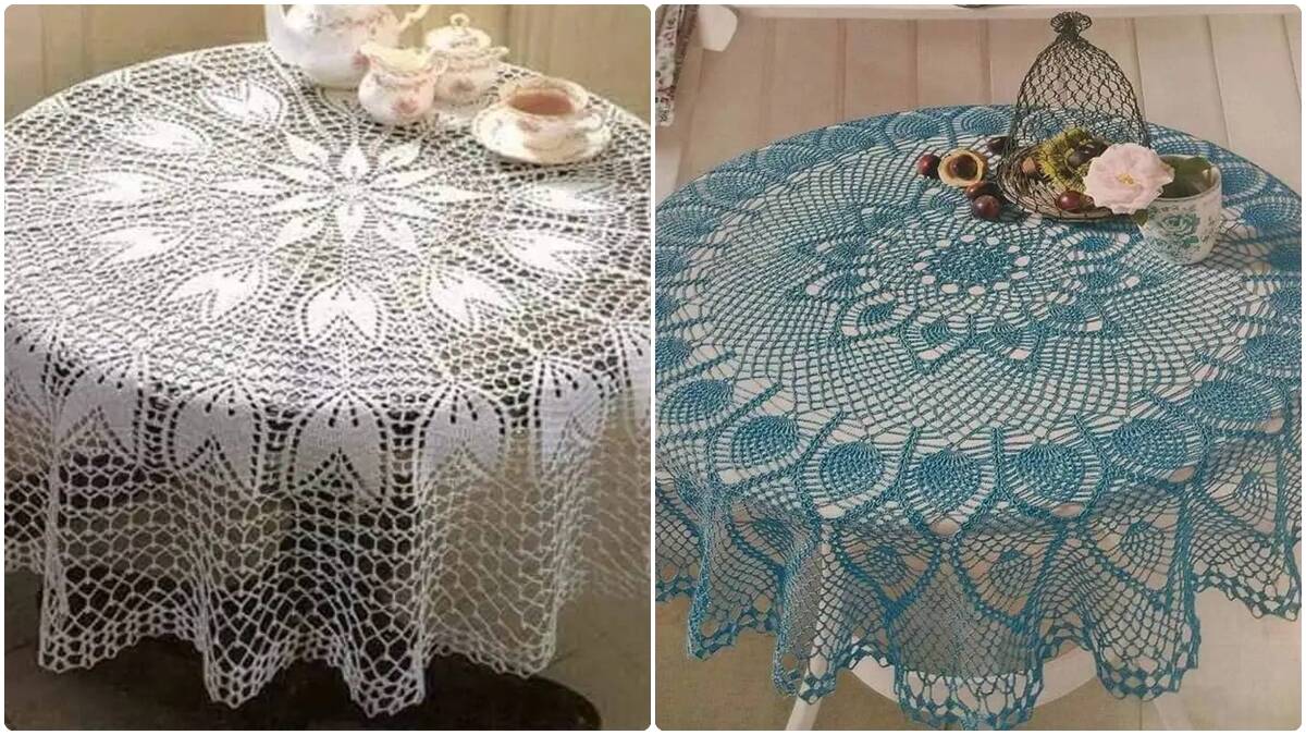 Toalhas de Mesa em Crochê: Tradição e Elegância Para Decorar!
