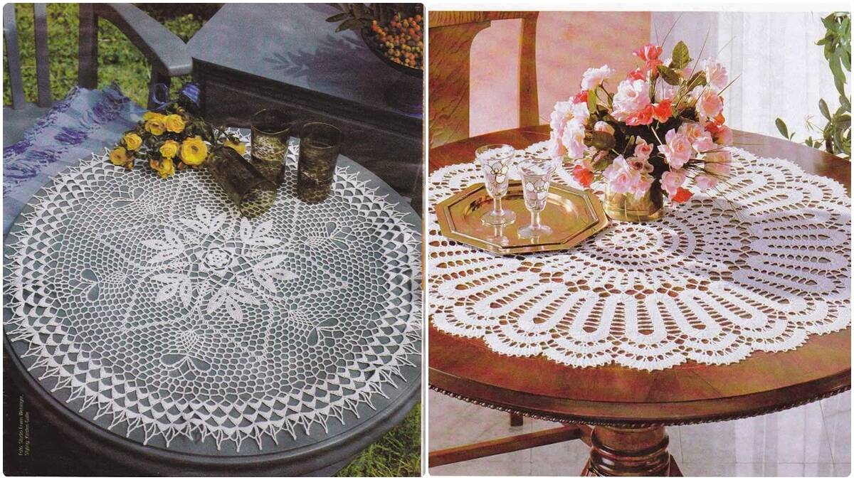 Toalhas de Mesa em Crochê: Beleza Artesanal para Decorar!