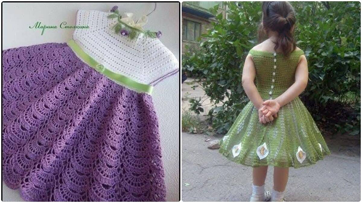 Crochê Infantil: Como Criar Vestidinhos Feitos à Mão com Delicadeza e Estilo