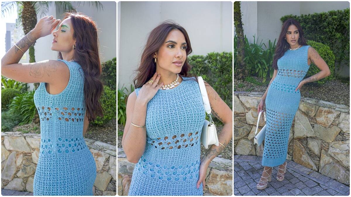 Vestido de Crochê Báltico: Crie um Modelo Elegante e Chique!