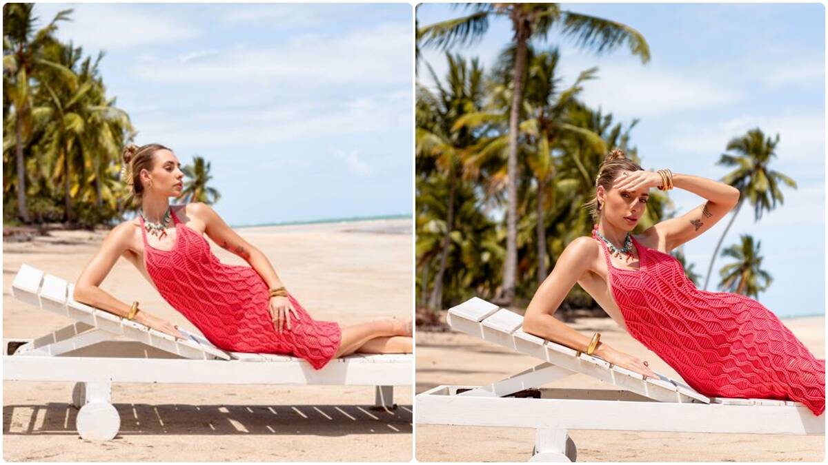 Vestido de Crochê Flamingo: Materiais e Execução!