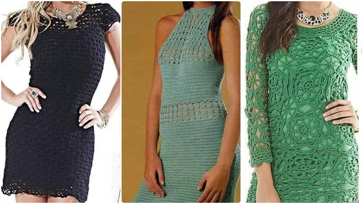 Vestidos de Crochê: Beleza Artesanal em Cada Detalhe!