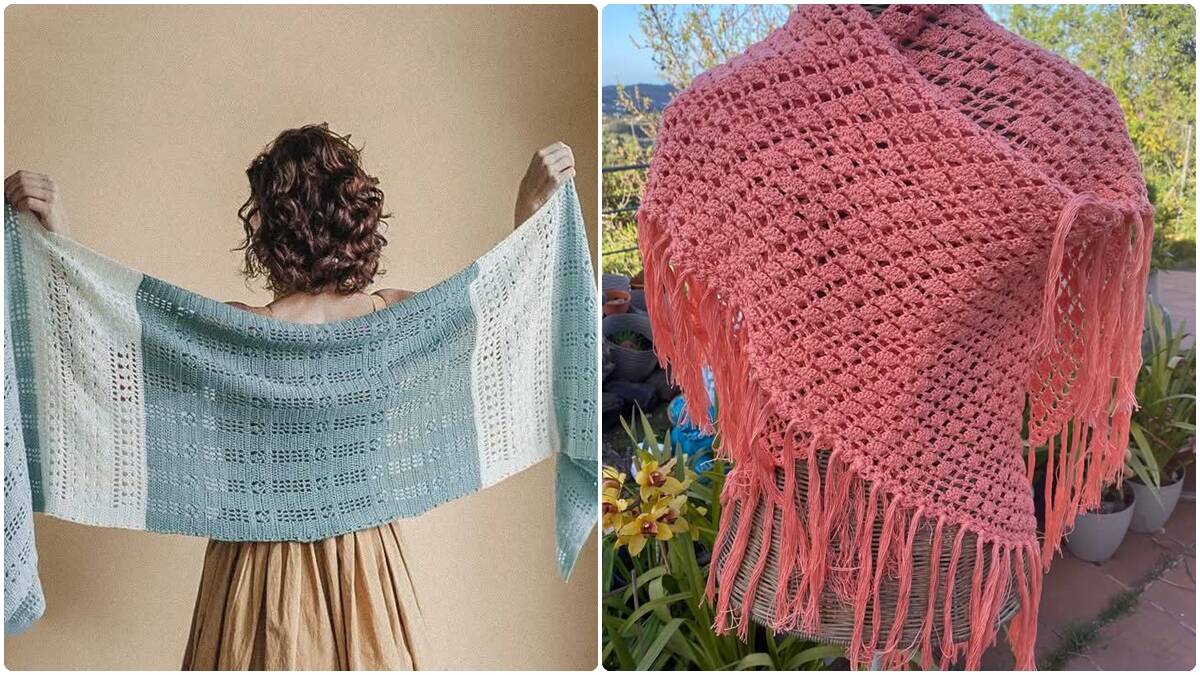 Xales de Crochê para o Outono: Elegância e Conforto Feitos à Mão!