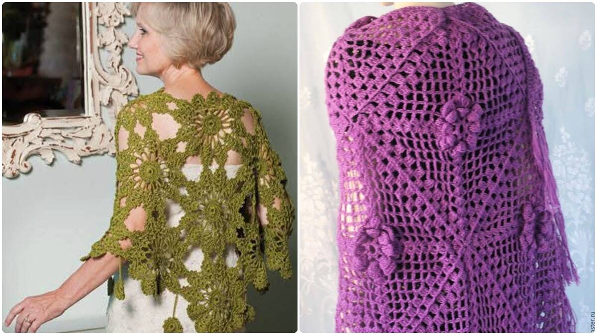 Xales de Crochê Elegantes para o Inverno: Estilo Artesanal com Sofisticação