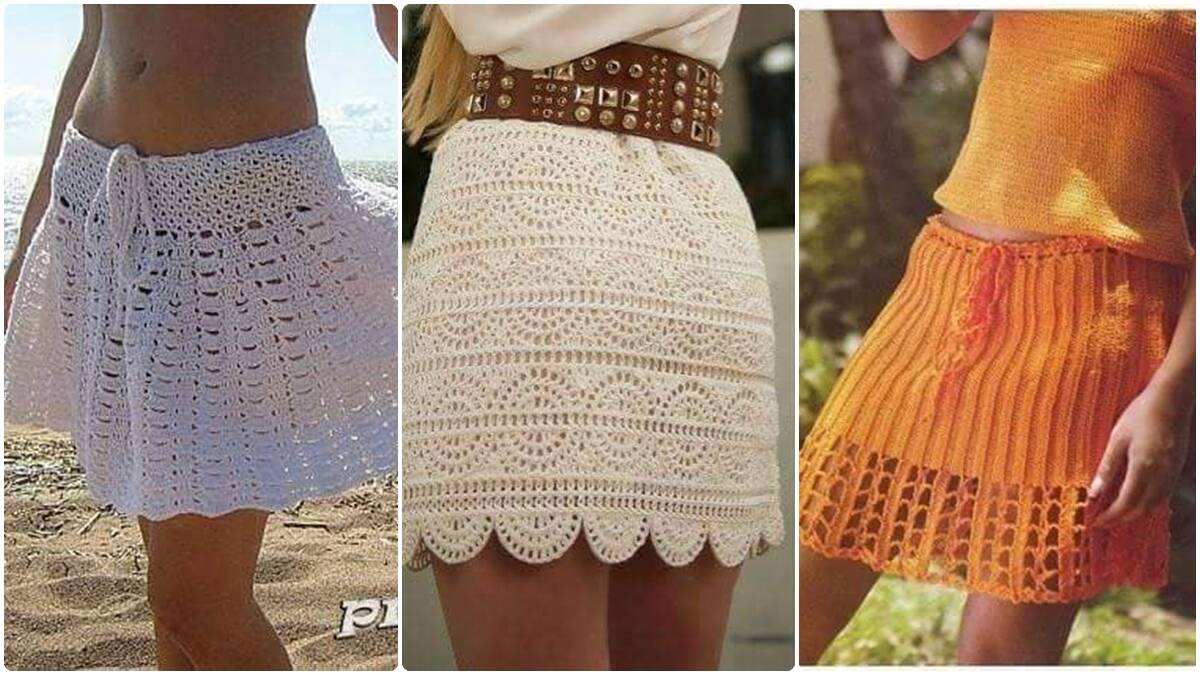 Crochê em Movimento: Saias que Encantam com Textura e Originalidade