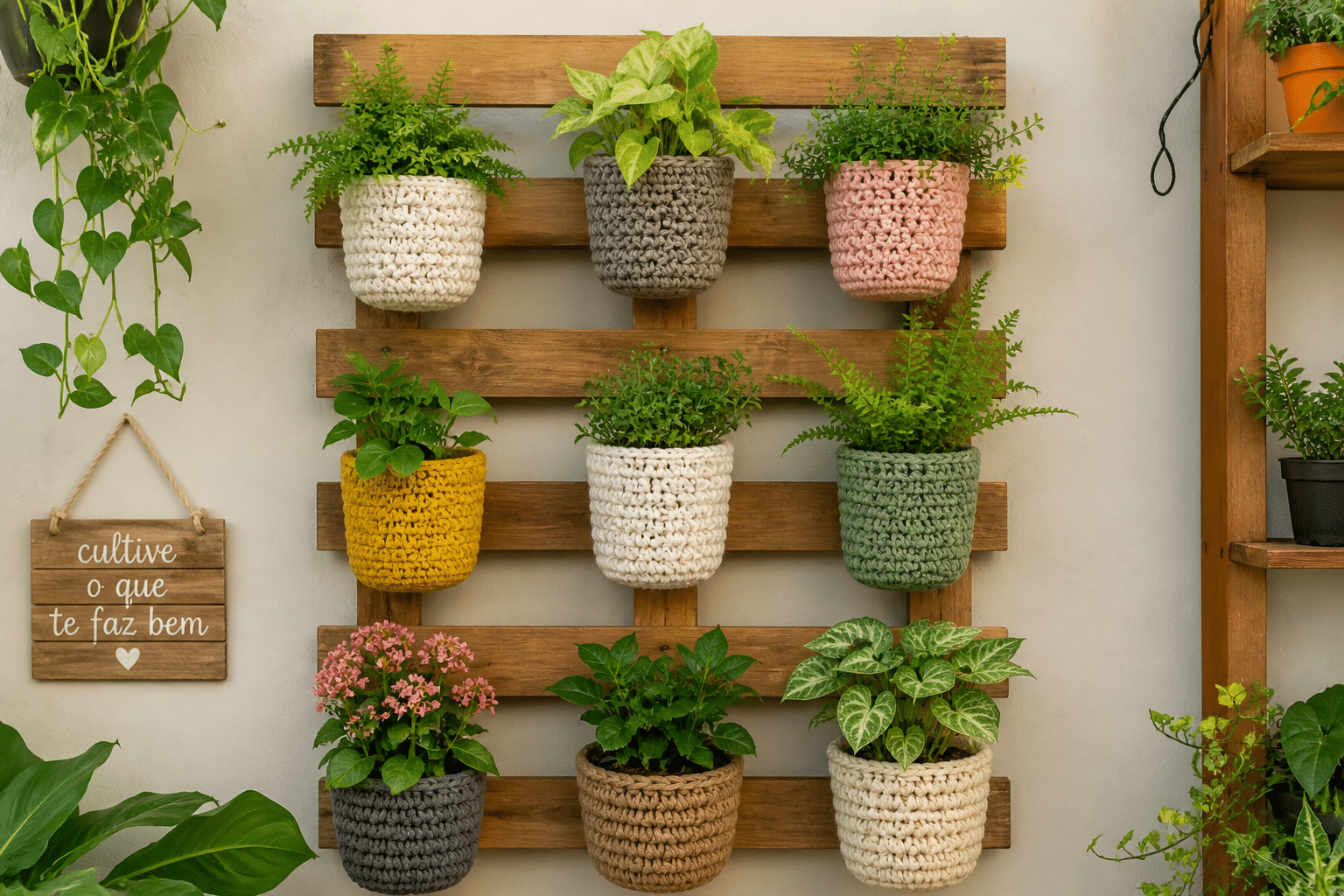 Especial Dia das Mães: Aprenda a Fazer 12 Cachepôs de Crochê com Gráficos Passo a Passo — Ideias Lindas, Fáceis e Lucrativas para Decorar Sua Casa, Presentear com Amor ou Vender Muito