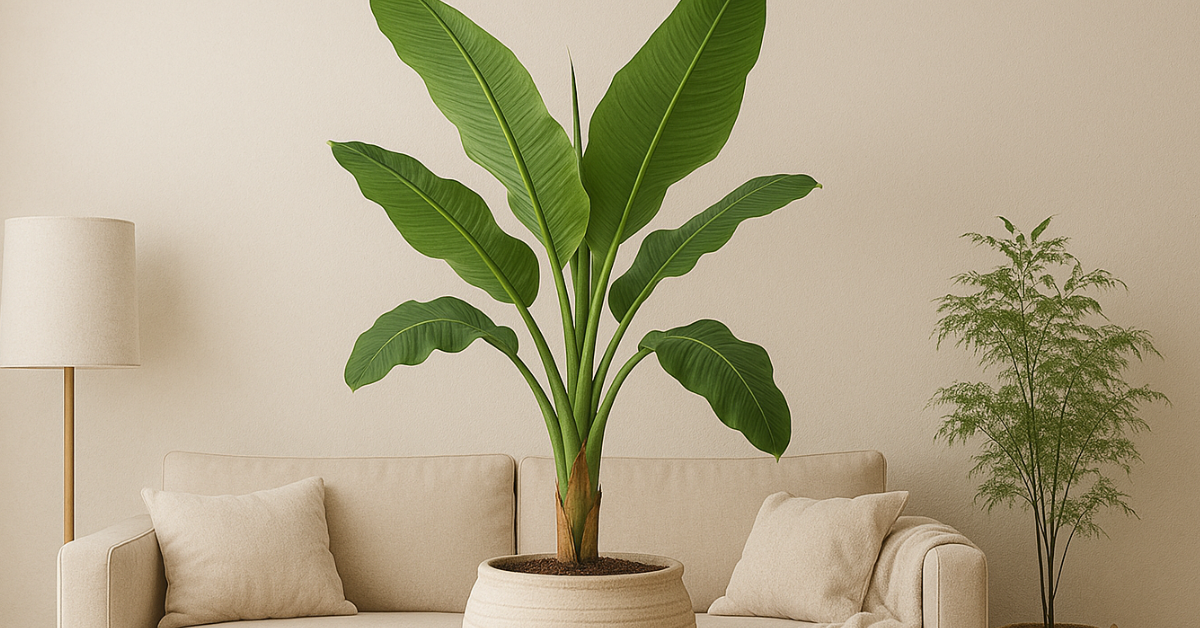 Como Cultivar uma Bananeira Perfeita no Vaso Dentro de Casa ou Apartamento