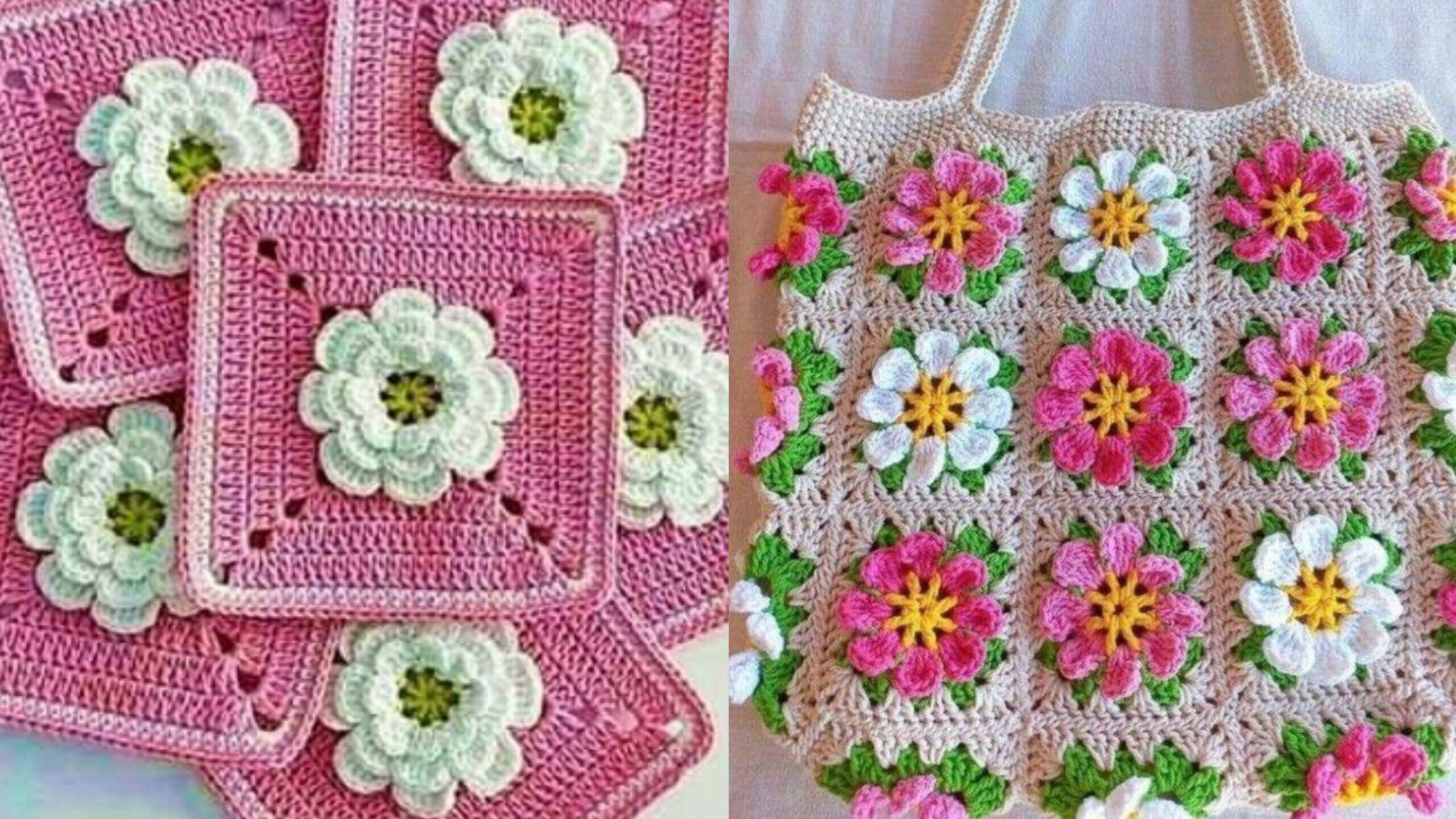 Squares de Crochê: Transforme Criatividade em Peças Únicas