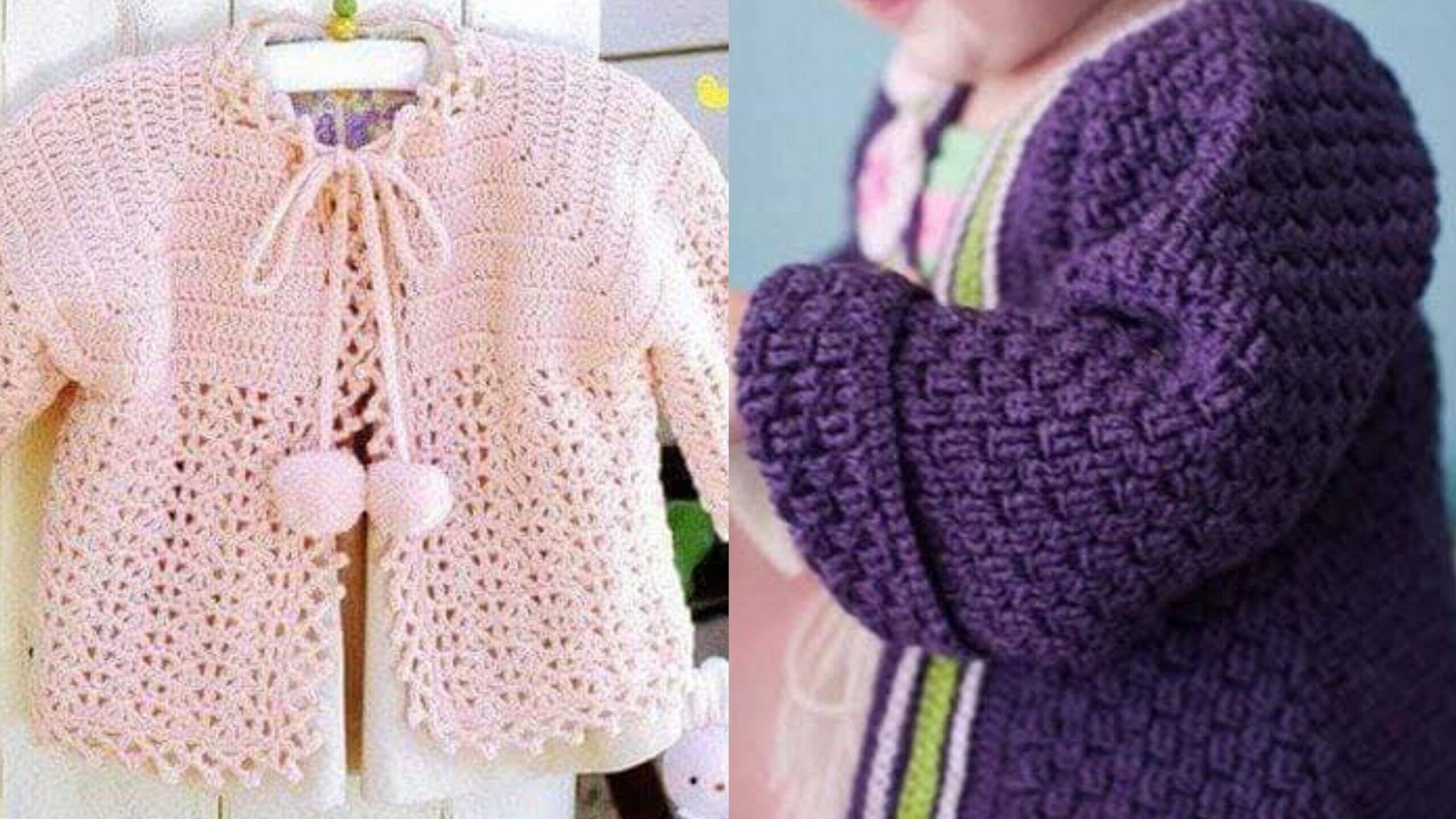 Como Fazer um Cardigã de Crochê Infantil com Charme e Delicadeza