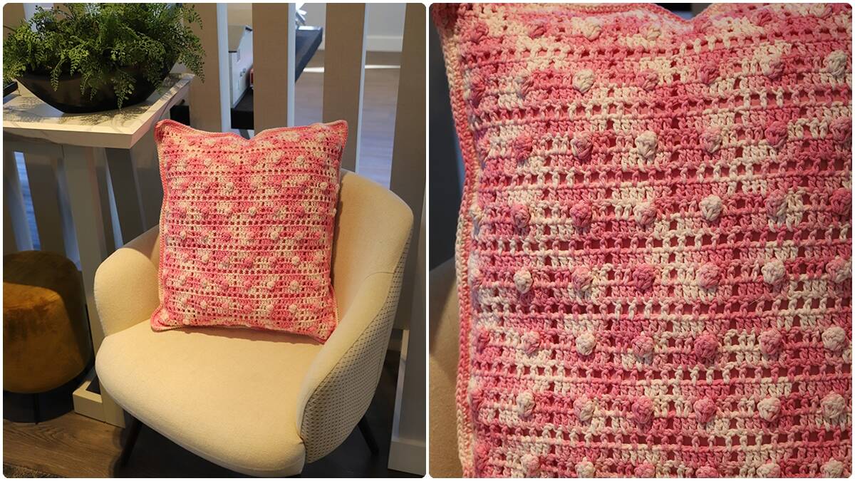 Almofada de Crochê Bailarina: Decore a Sua Casa com Crochê!
