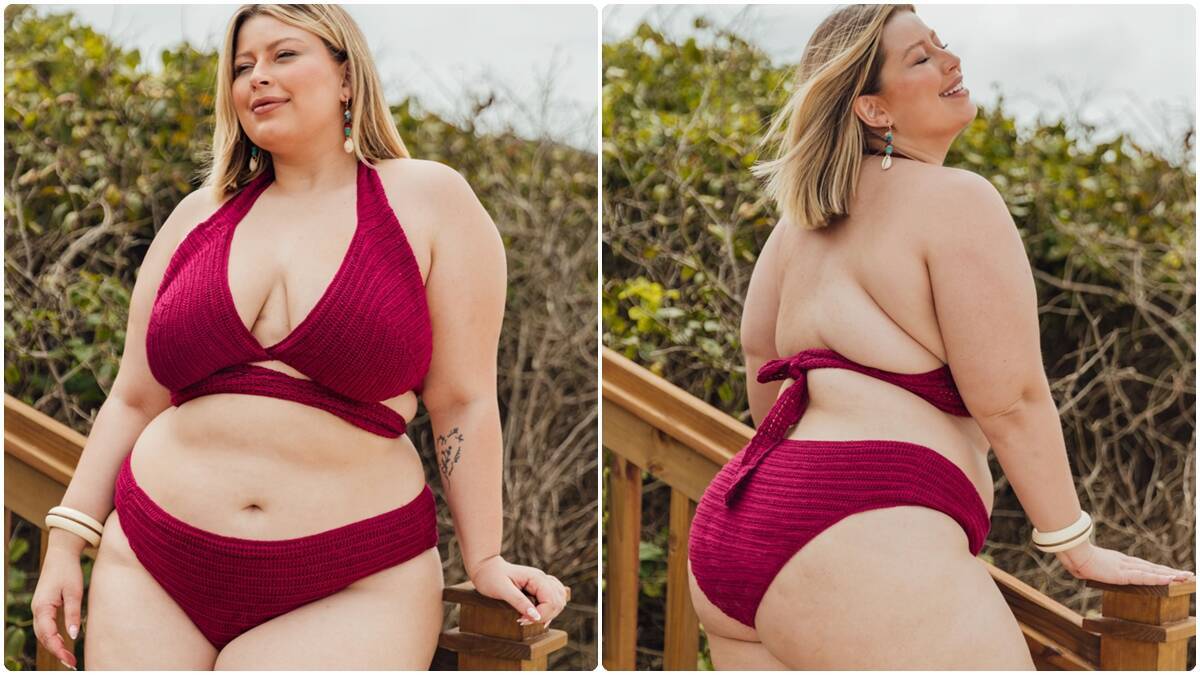 Biquíni de Crochê Tiras: Beleza, Estilo e Conforto!