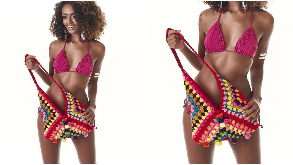 Bolsa de Crochê com Squares: Aprenda a Fazer a Sua!