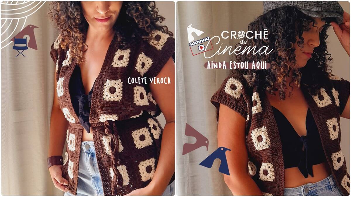Colete de Crochê Veroca: Guia Completo com Vídeo-Aula!