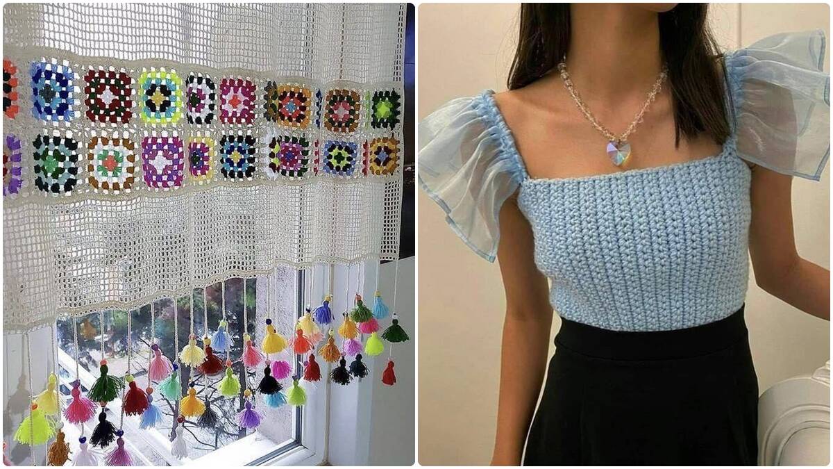 Crochê Moderno: Decoração e Moda Criativa que Encantam!