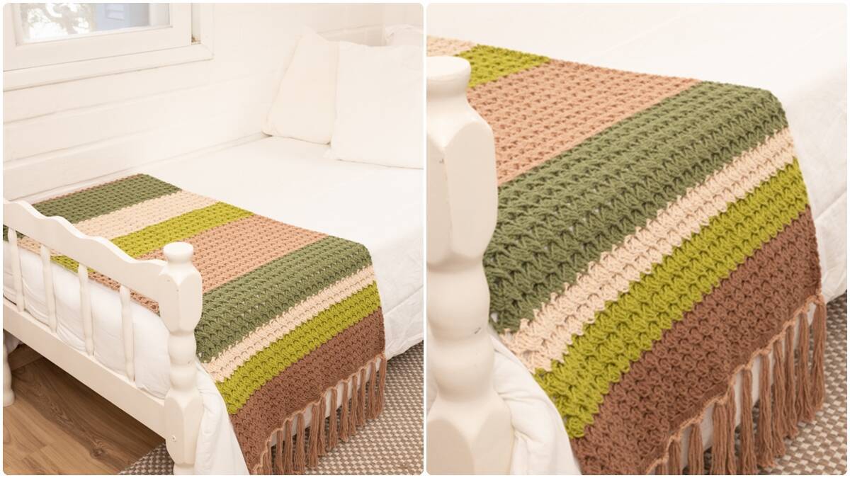 Peseira de Crochê Pistache: Encante-se com Essa Peça Linda!