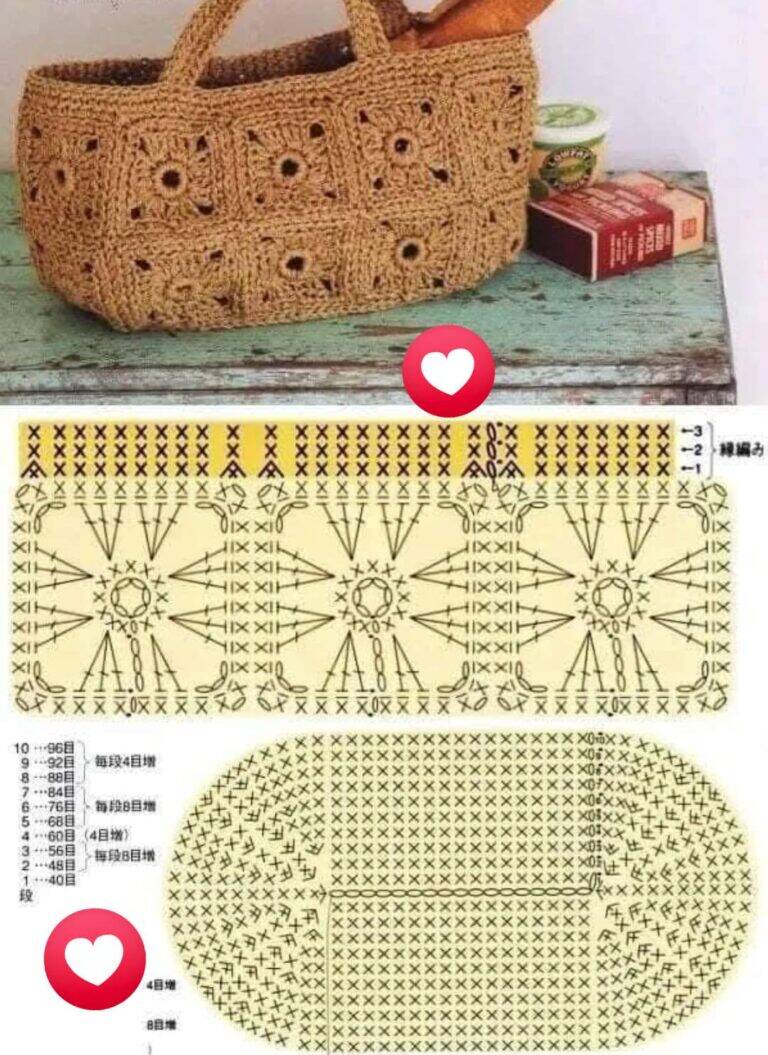 bolsas de crochê