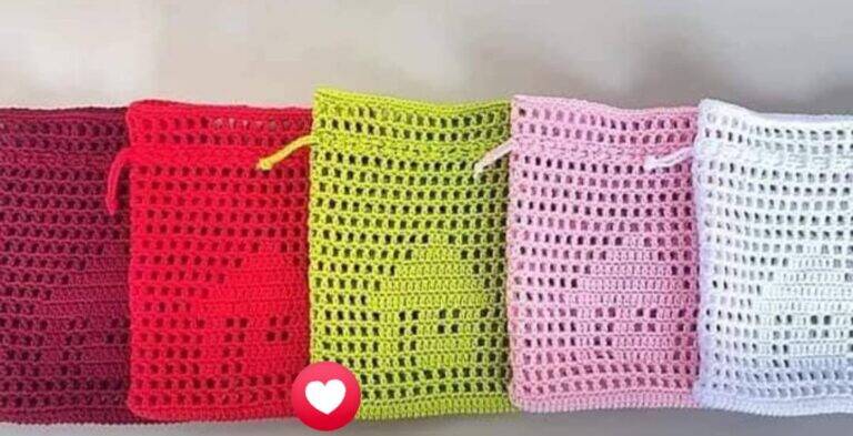 bolsas de crochê
