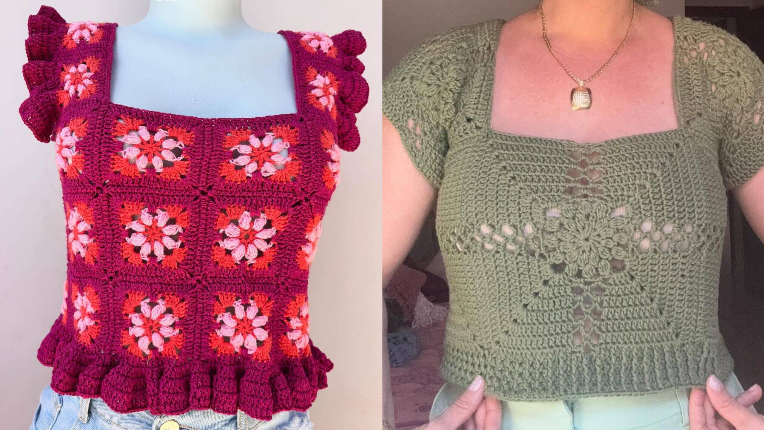 Moda Fácil com Quadradinhos da Vovó: Estilo, Conforto e Criatividade em Cada Ponto