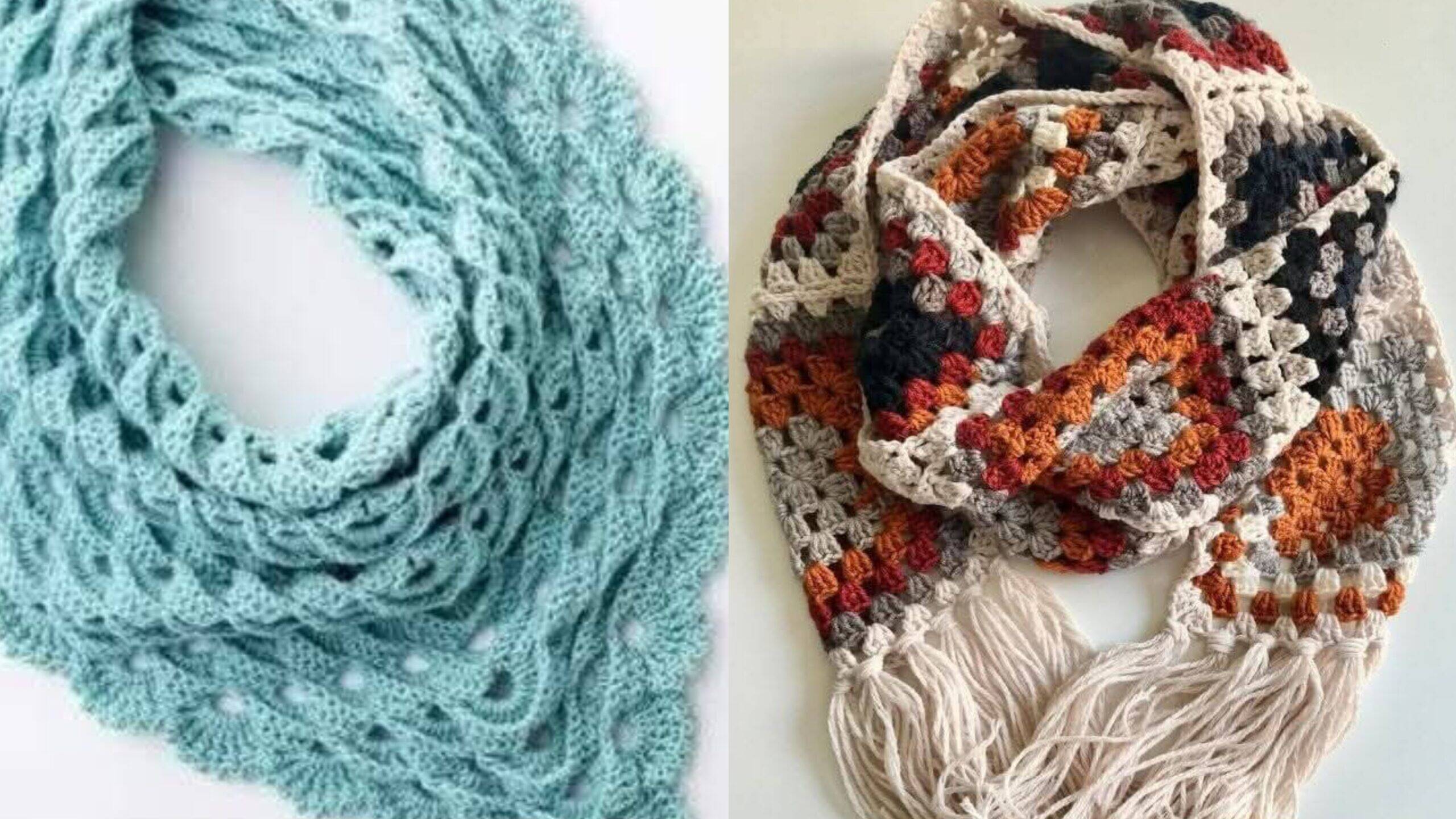 Lenços e Cachecóis de Crochê: Acessórios que Unem Estilo, Conforto e Artesanato