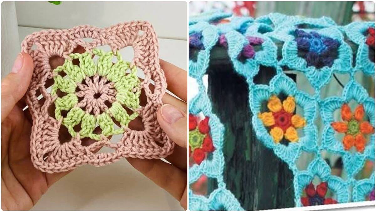 Granny Squares para Mantas de Crochê: Tradição e Criatividade!