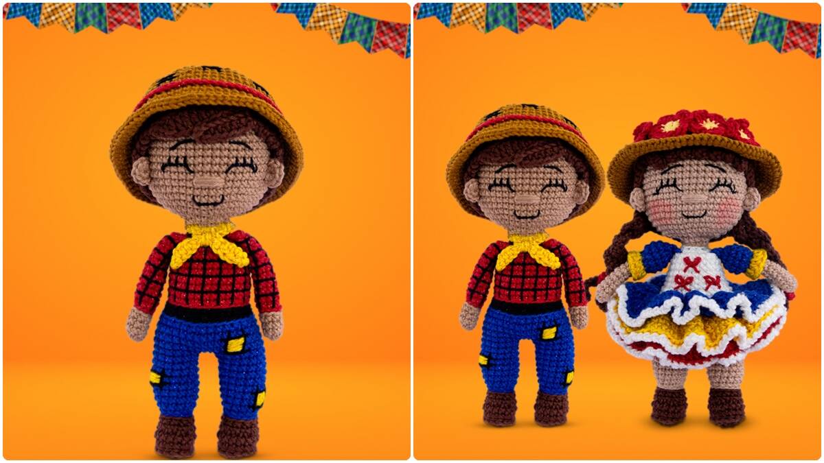 Amigurumi do Boneco Chico: Complete o Seu Lindo Conjunto!