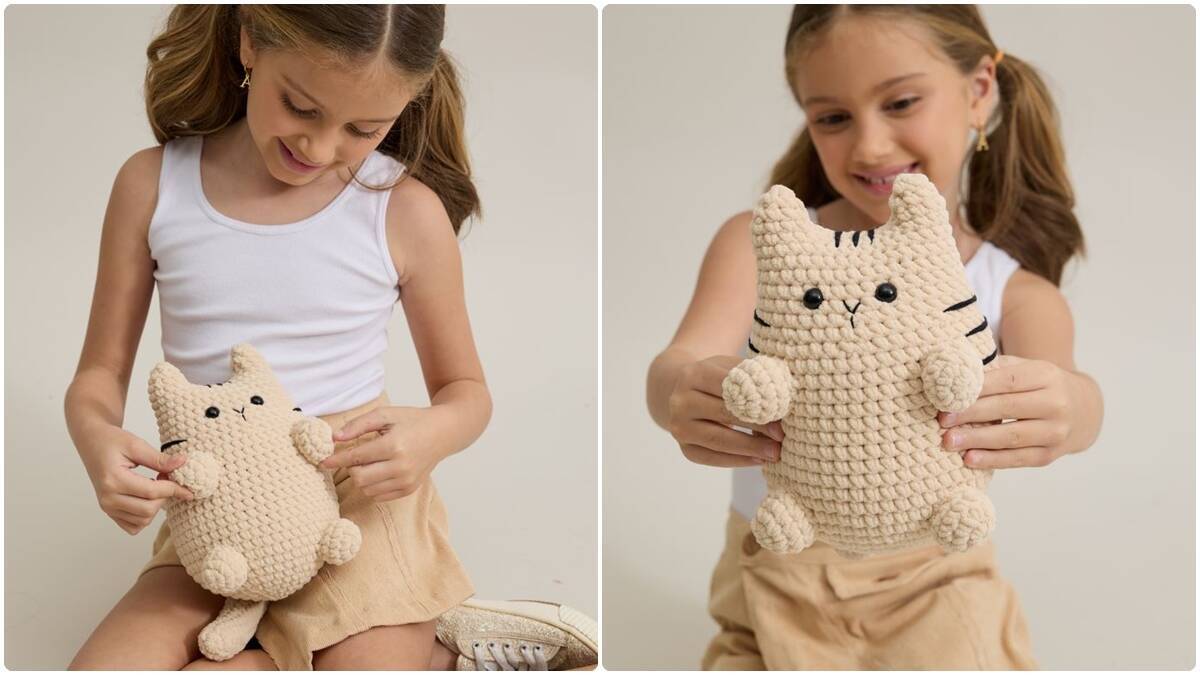 Amigurumi do Gatinho Amendoim: Fofura e Charme!
