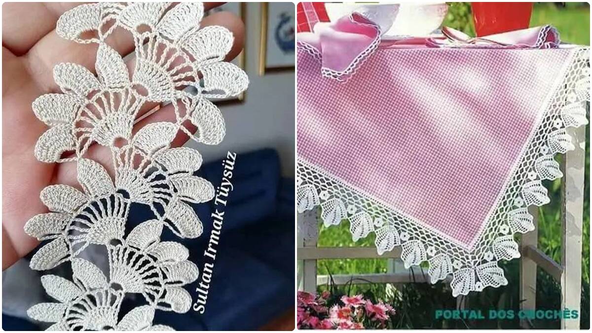 Barrados de Crochê com Gráficos: Beleza nos Detalhes e Facilidade!