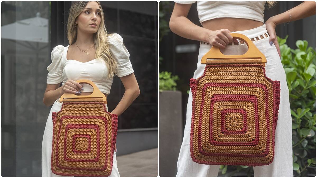 Bolsa de Crochê com Motivos: Crie Essa Peça Elegante!