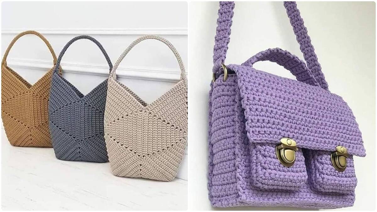 Bolsas de Crochê Lindíssimas: Vista Criatividade com Estilo!