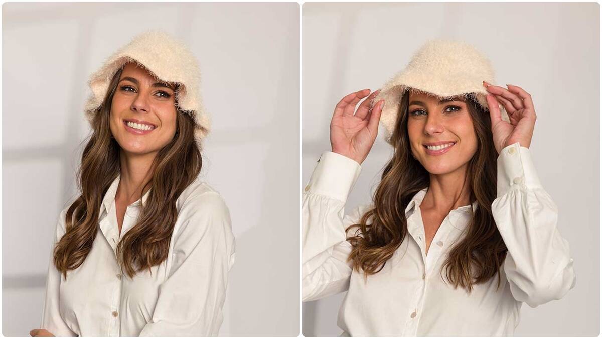 Bucket Hat em Crochê Imperial: Estilo e Charme Moderno!