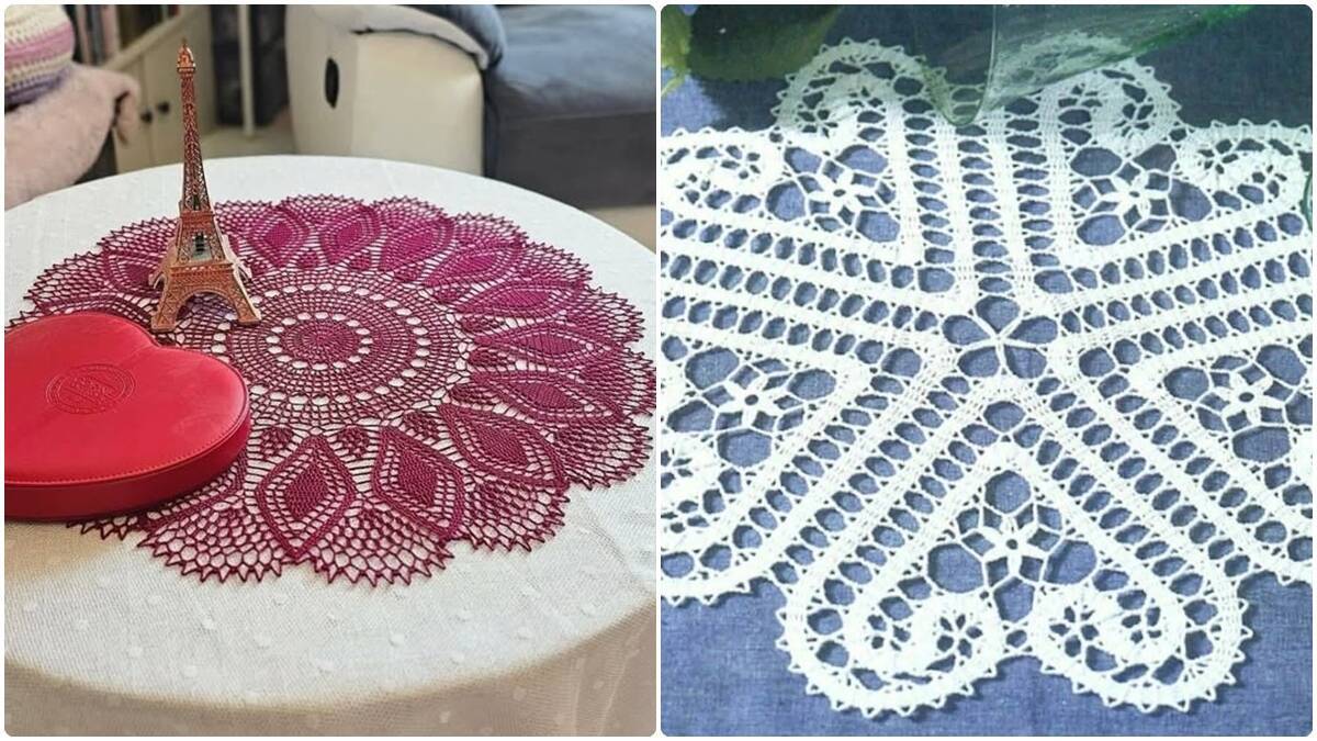 Centros de Mesa em Crochê: Elegância Que Valoriza Ambientes!