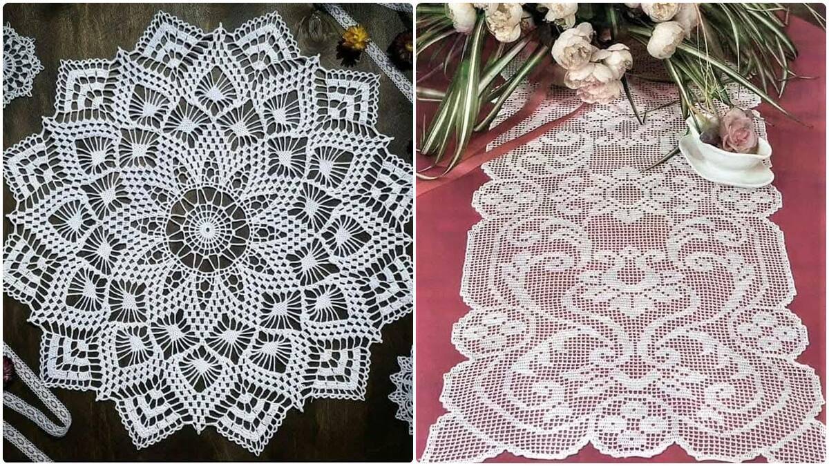 9 Centros de Mesa em Crochê: Crie Peças Lindas para Decorar!