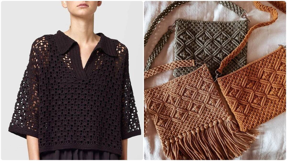 Crochê Moderno: Descubra Peças Lindas e Elegantes para Você Criar!