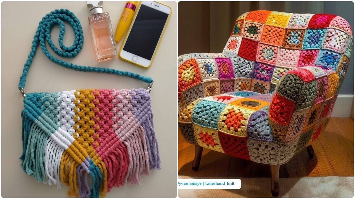 Inspirações de Crochê Moderno: Estilo e Decoração com Alma Artesanal
