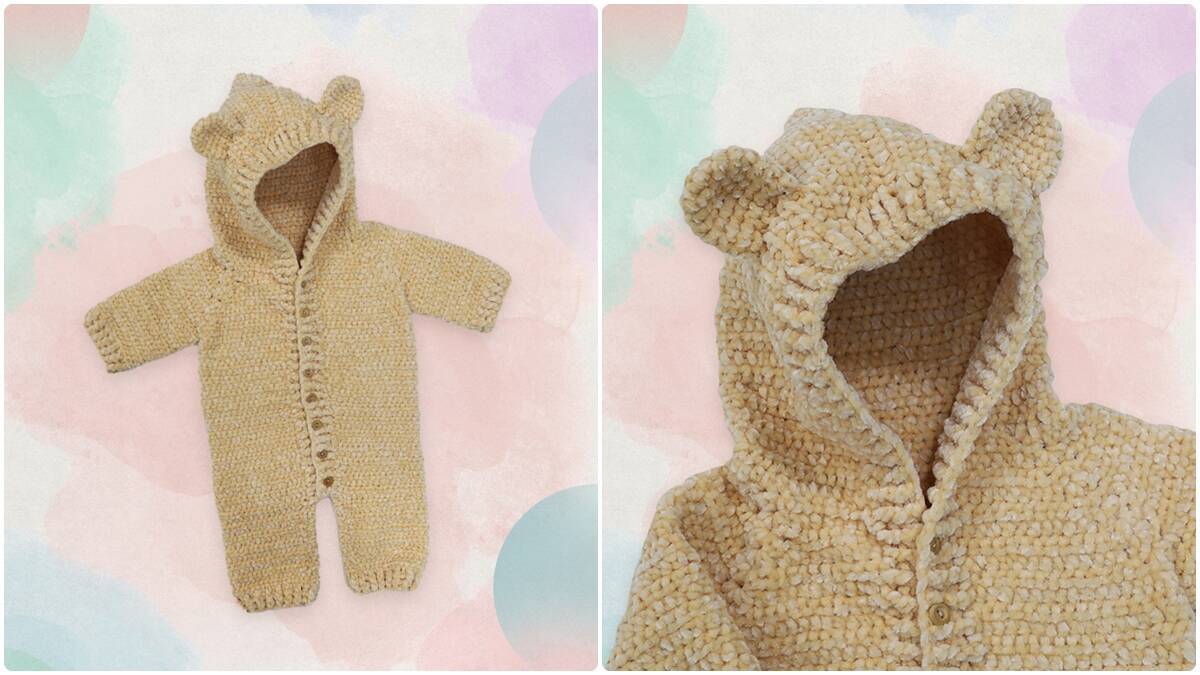 Macacão de Crochê Infantil Pelúcia: Guia Completo!