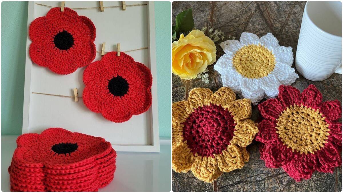 Porta-Copos de Crochê: Funcionalidade e Charme para Sua Mesa!